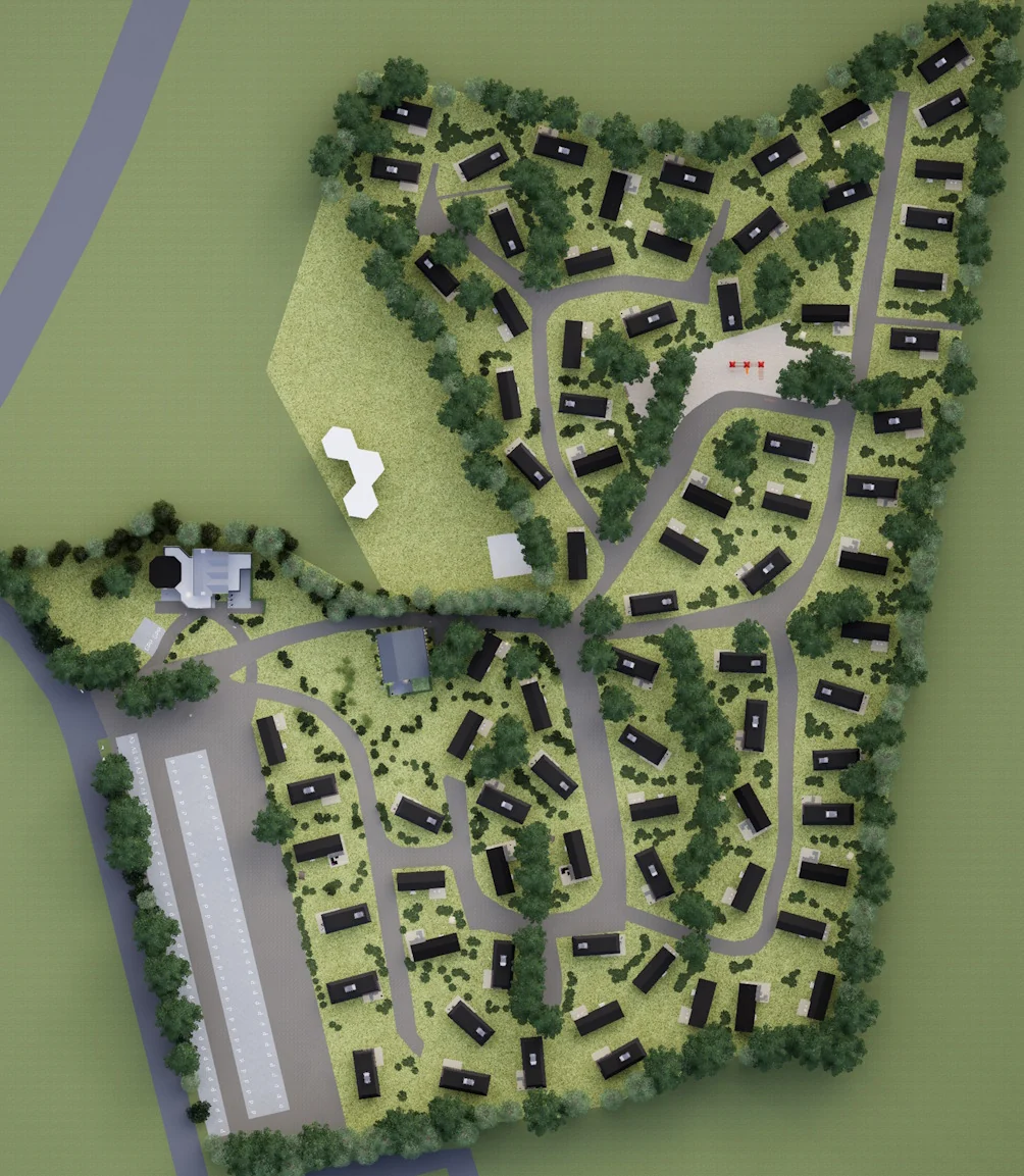 Plattegrond Park De Lindehof Otterlo